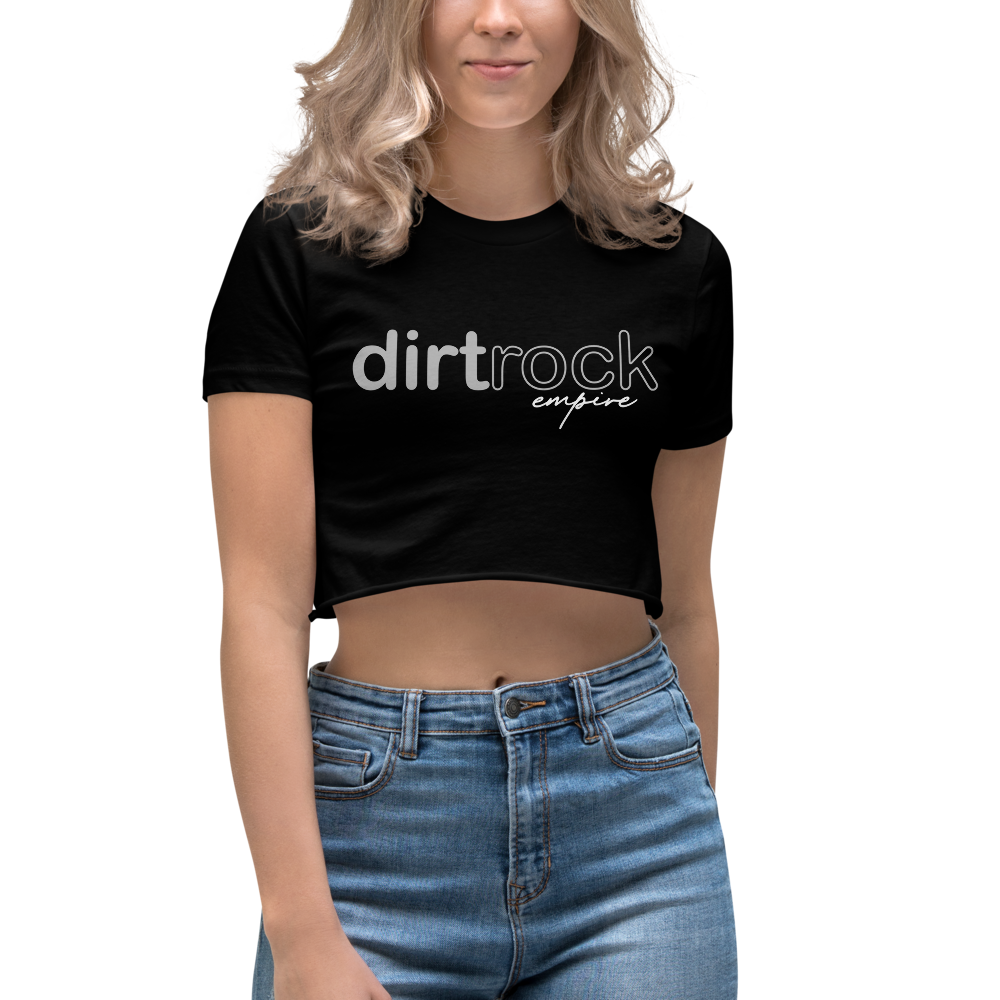 Black cropped tank top png mockup